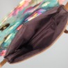 Abendtasche / Clutch, Kunstleder braun