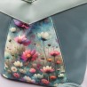 Beuteltasche Elva mint  mit Blumenprint